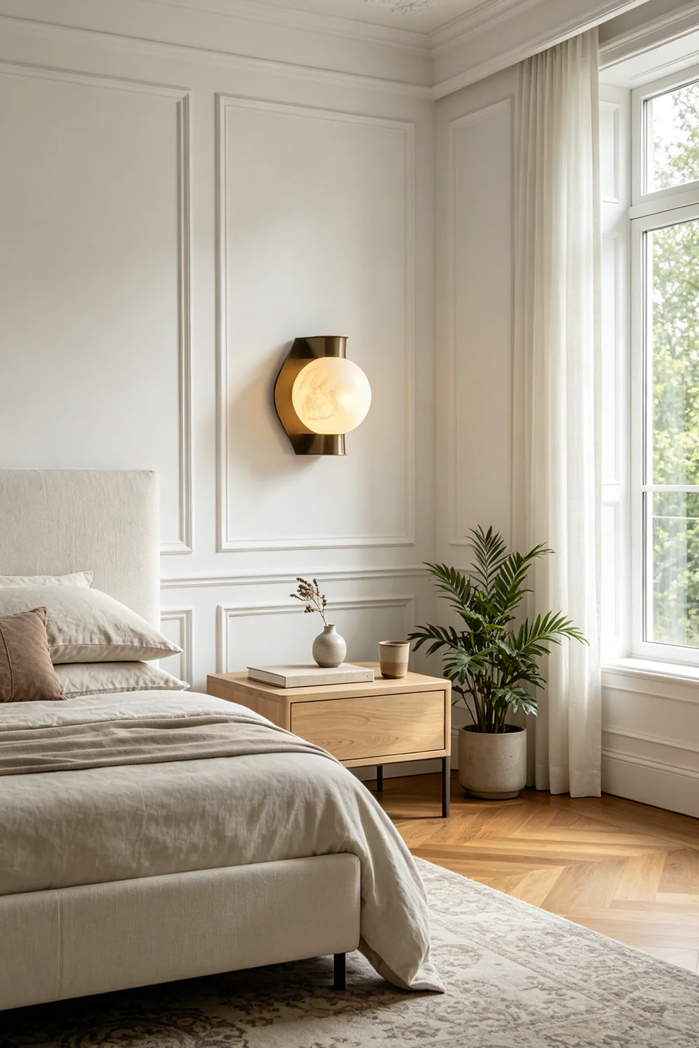 Lunar Alabaster Wall Light - Image 6