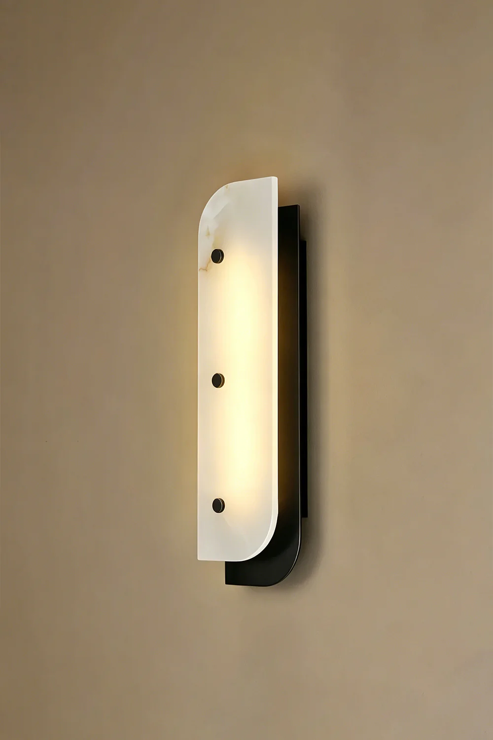 Lunar Veil Alabaster Wall Lamp - Image 12