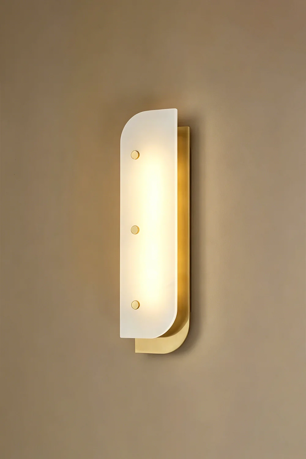 Lunar Veil Alabaster Wall Lamp - Image 13