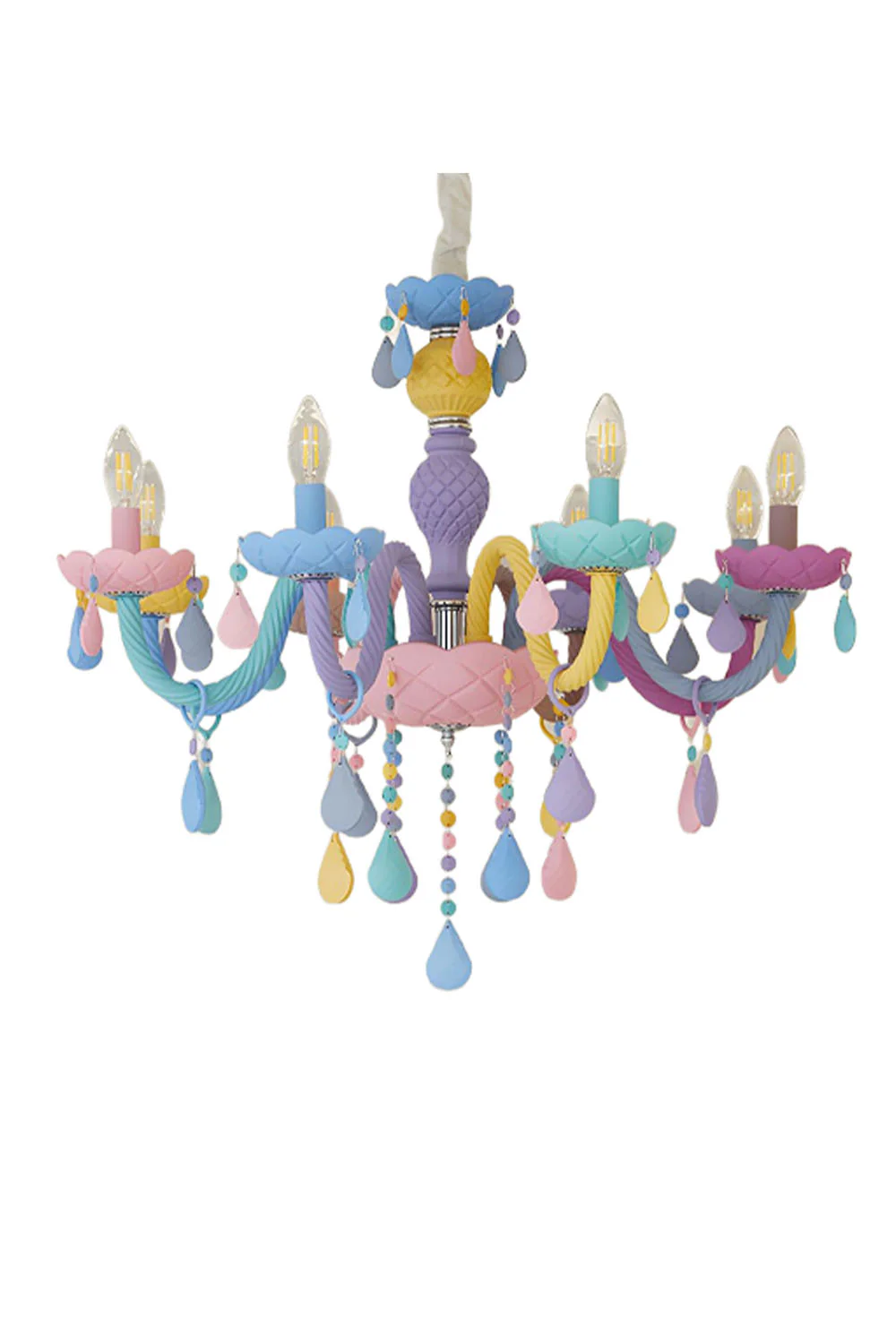 Macaron Children's Candle Chandelier - Image 10