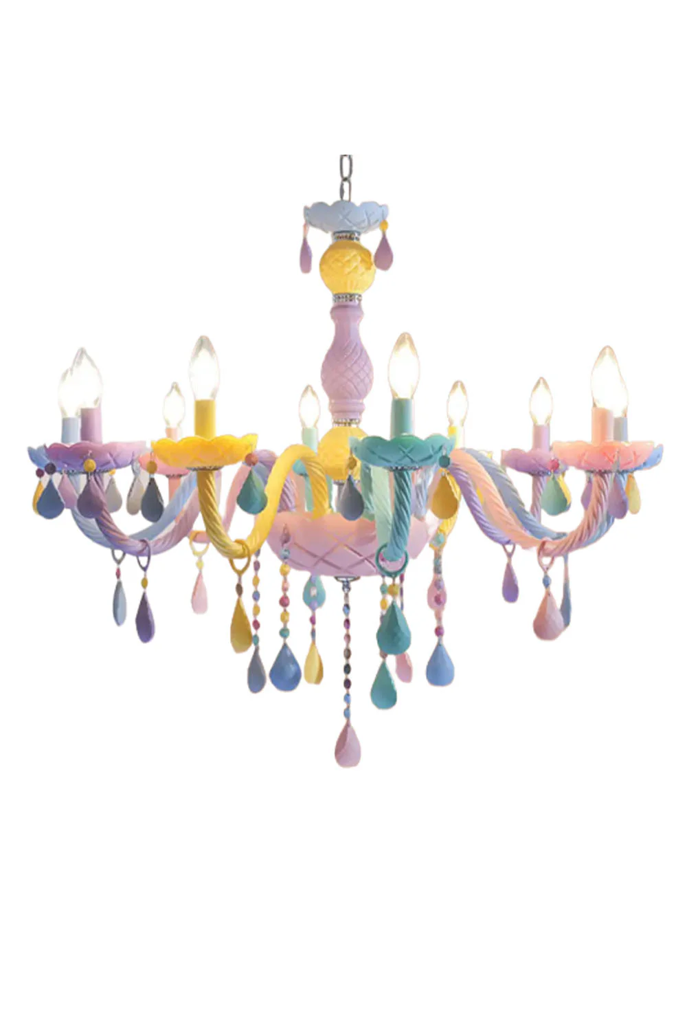 Macaron Children's Candle Chandelier - Image 11