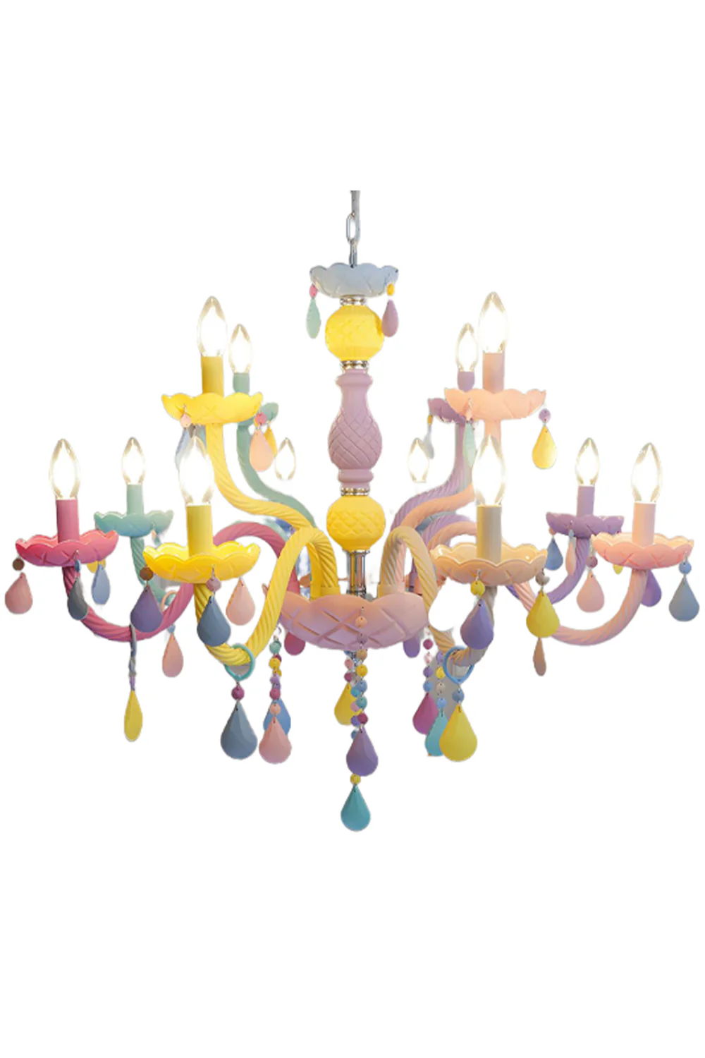 Macaron Children's Candle Chandelier - Image 12