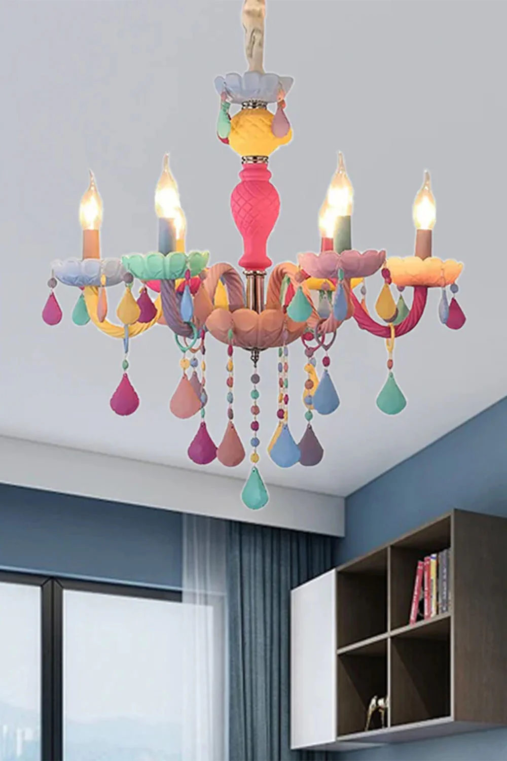 Macaron Children's Candle Chandelier - Image 4