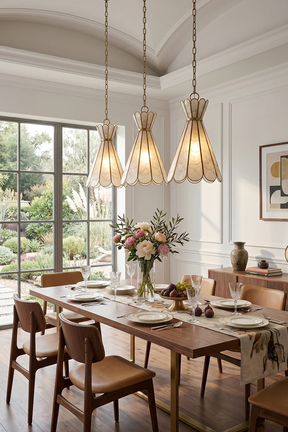 Magnolia Shell Pendant Light - Image 2