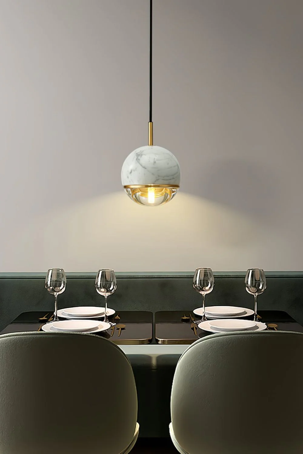 Marble Balls Pendant Lamp - Image 8