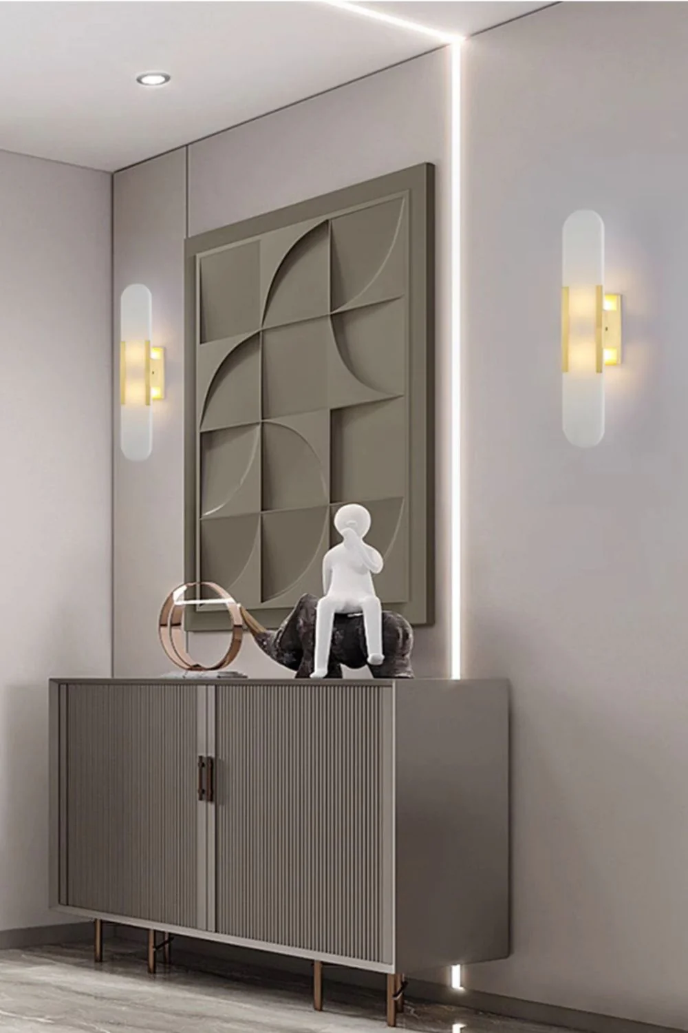 Melange Elongated Sconce - Image 8
