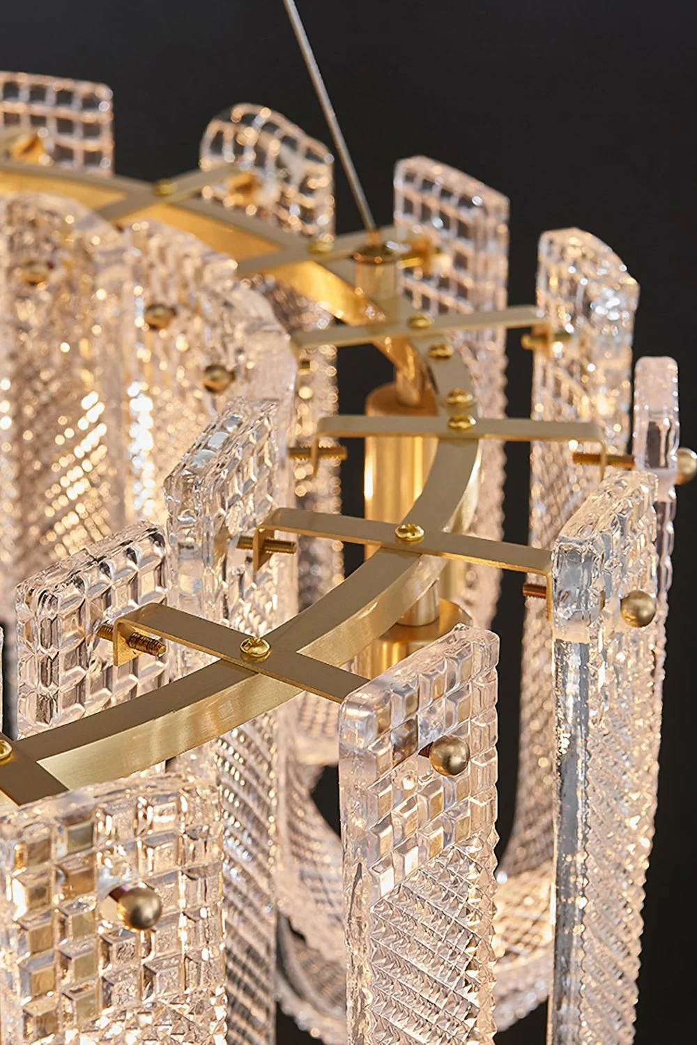 Mesh Crystal Chandelier - Image 19