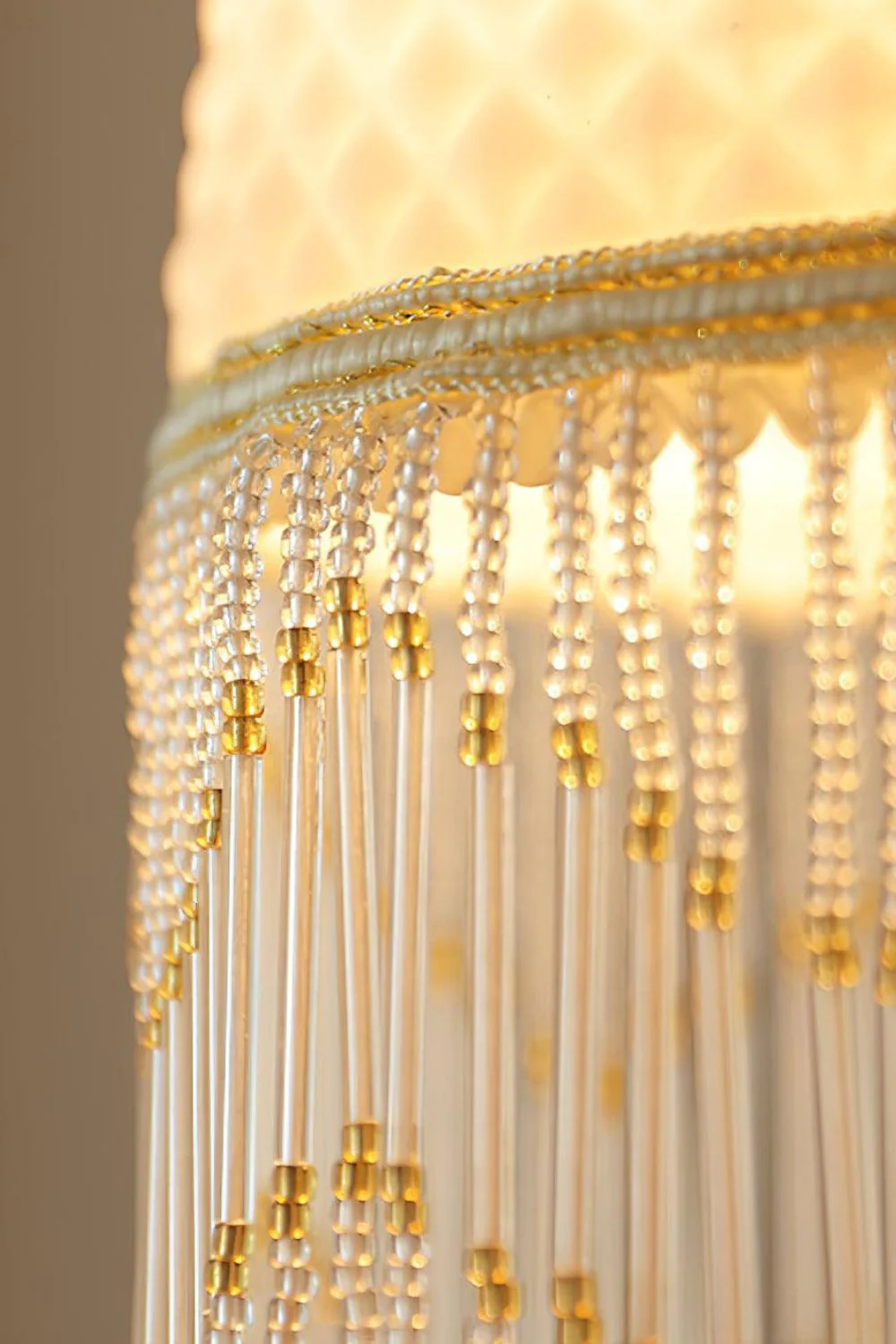 Mesh Tassel Glass Pendant Light - Image 21