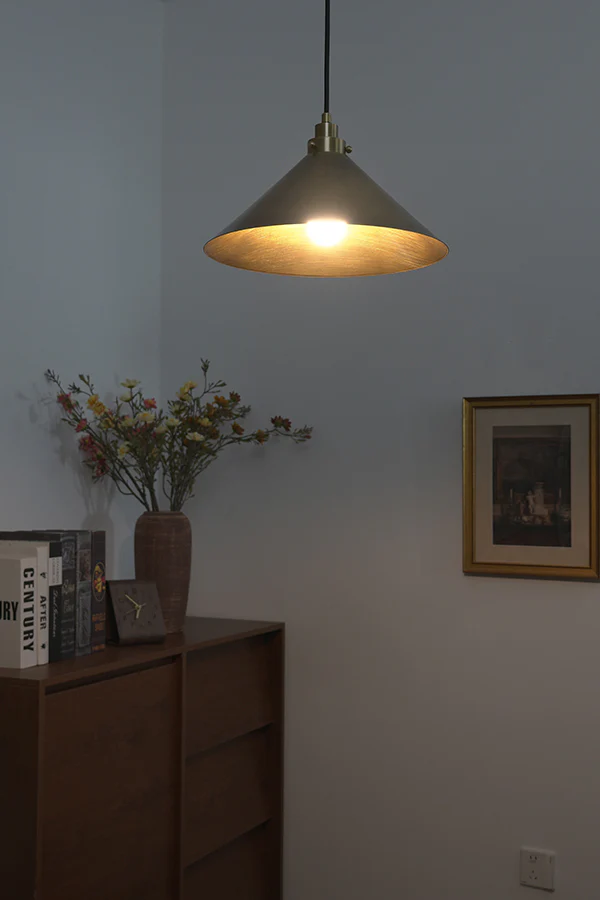 Metal Cone Pendant Light - Image 10