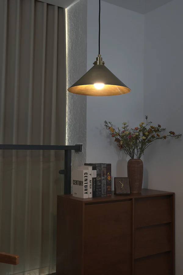 Metal Cone Pendant Light - Image 11