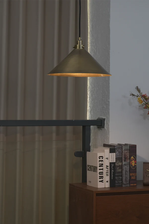 Metal Cone Pendant Light - Image 12