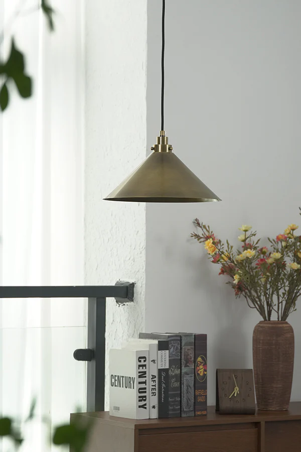 Metal Cone Pendant Light - Image 13