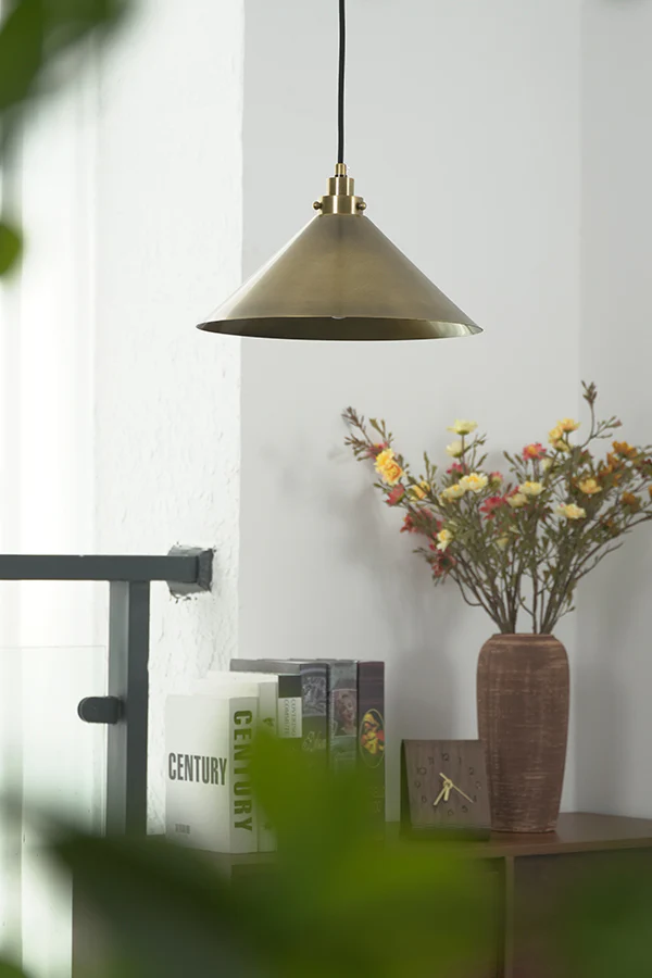 Metal Cone Pendant Light - Image 14