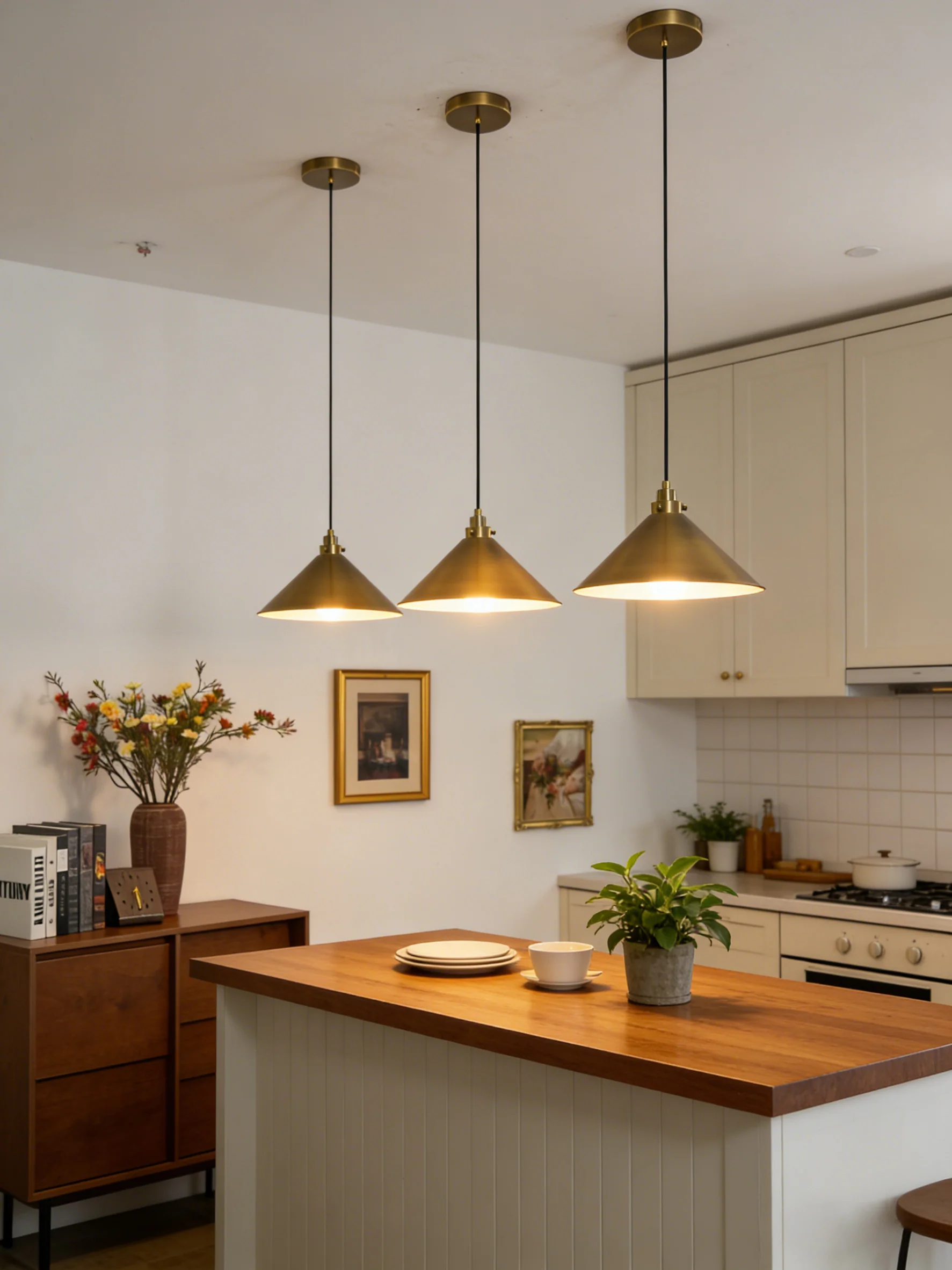 Metal Cone Pendant Light - Image 4