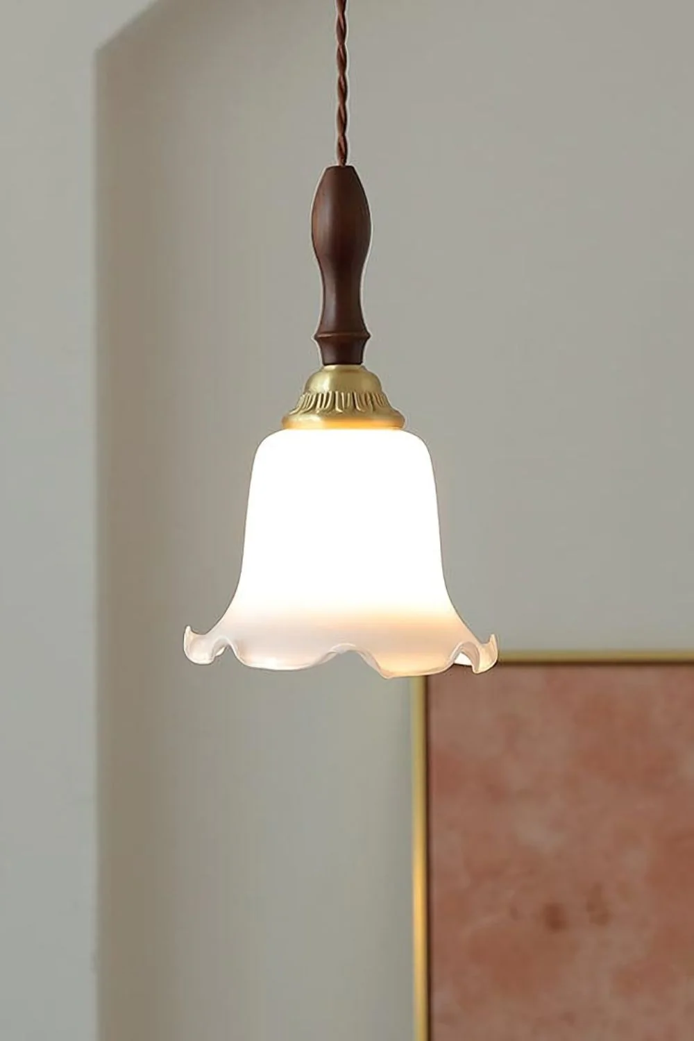 Milky Flower Pendant Light - Image 8