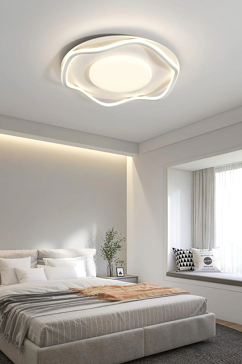 Minimalist Cloud Shape LED Ceiling Lamp - Image 4