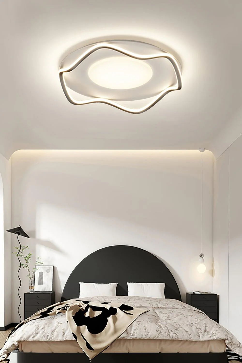 Minimalist Cloud Shape LED Ceiling Lamp - Image 6