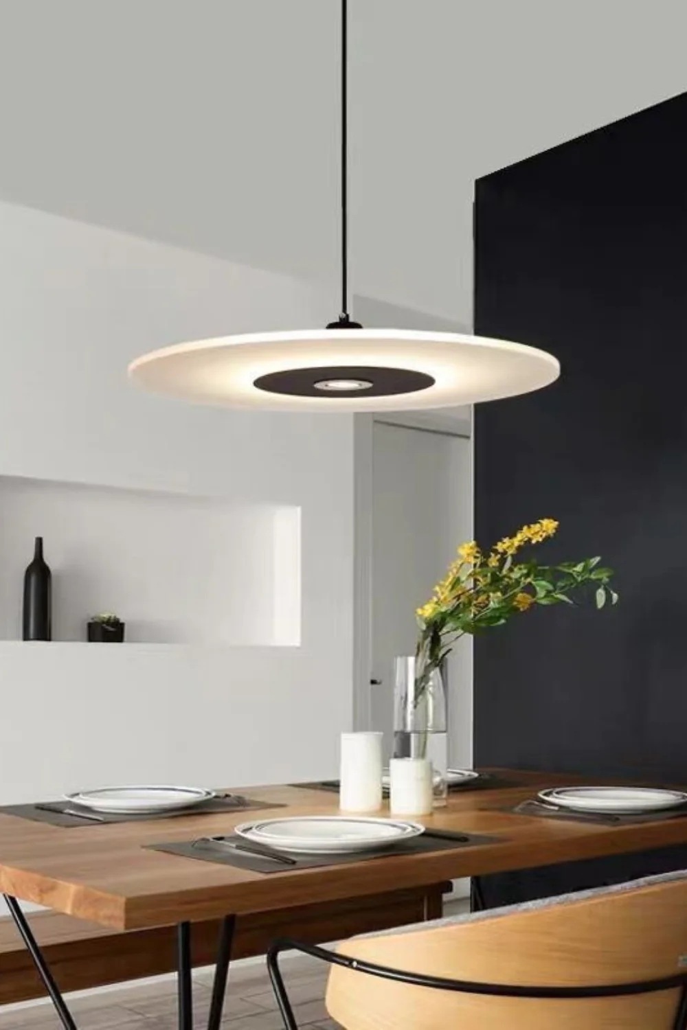 Minimalist Disc Pendant Light - Image 6