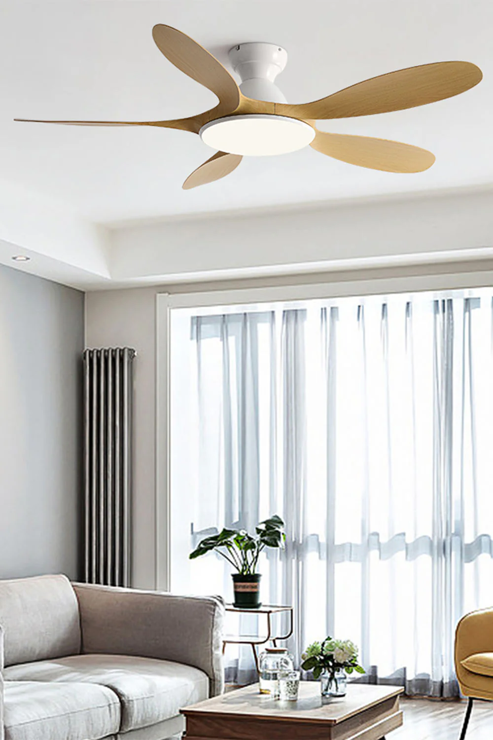 Modern Fan Blade Ceiling Lamp - Image 4