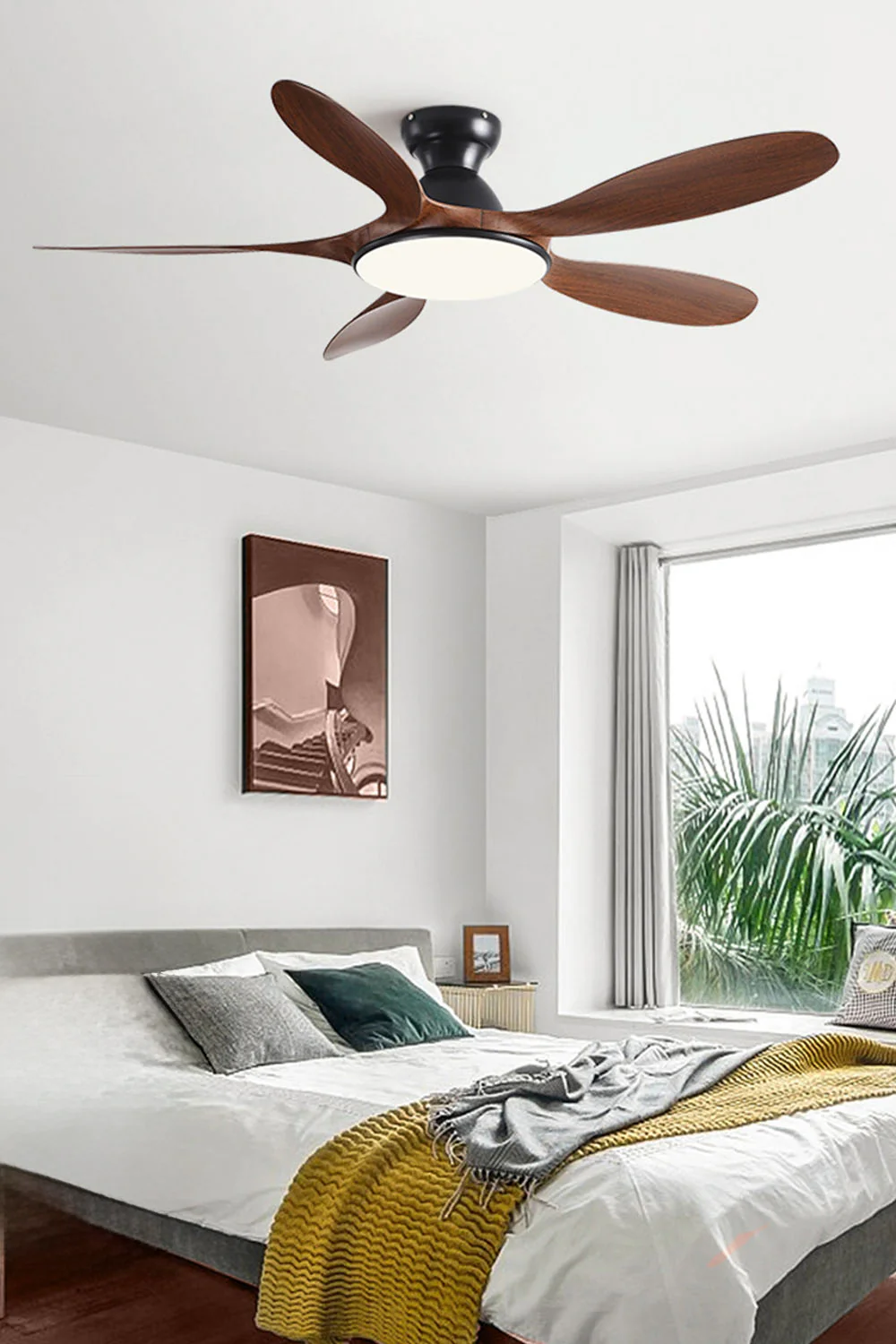 Modern Fan Blade Ceiling Lamp - Image 5