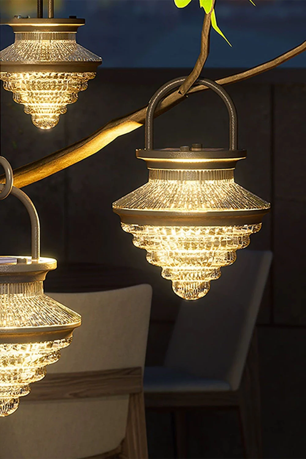 Modern Simple Portable Cone Outdoor Rechargeable Lamp - Image 3