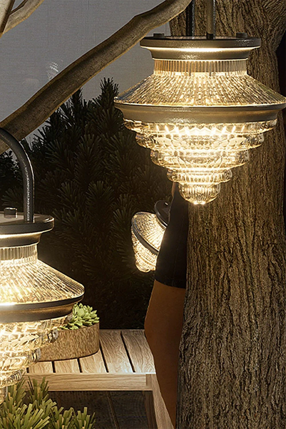 Modern Simple Portable Cone Outdoor Rechargeable Lamp - Image 6