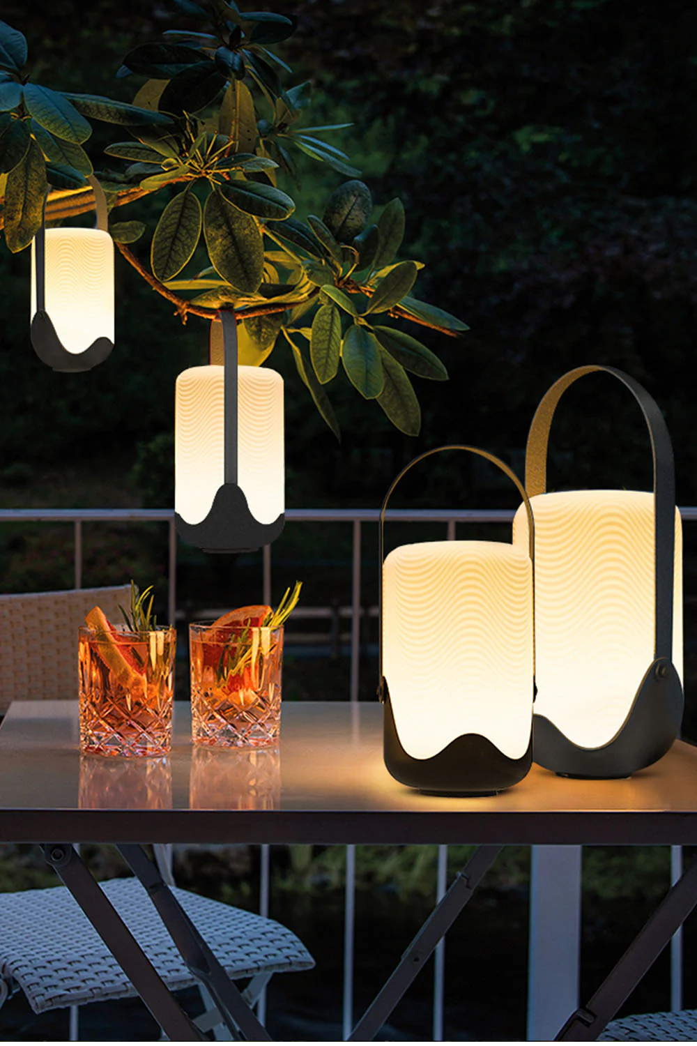 Modern Simple Portable Cylindrical Outdoor Rechargeable Table Lamp - Image 12