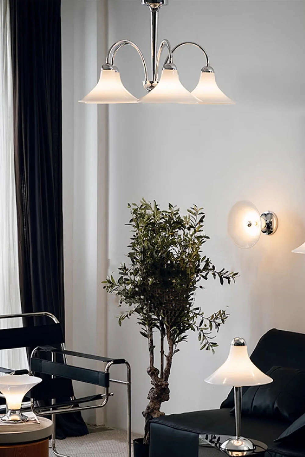 Modern Trumpet Glass Chandelier - Image 6