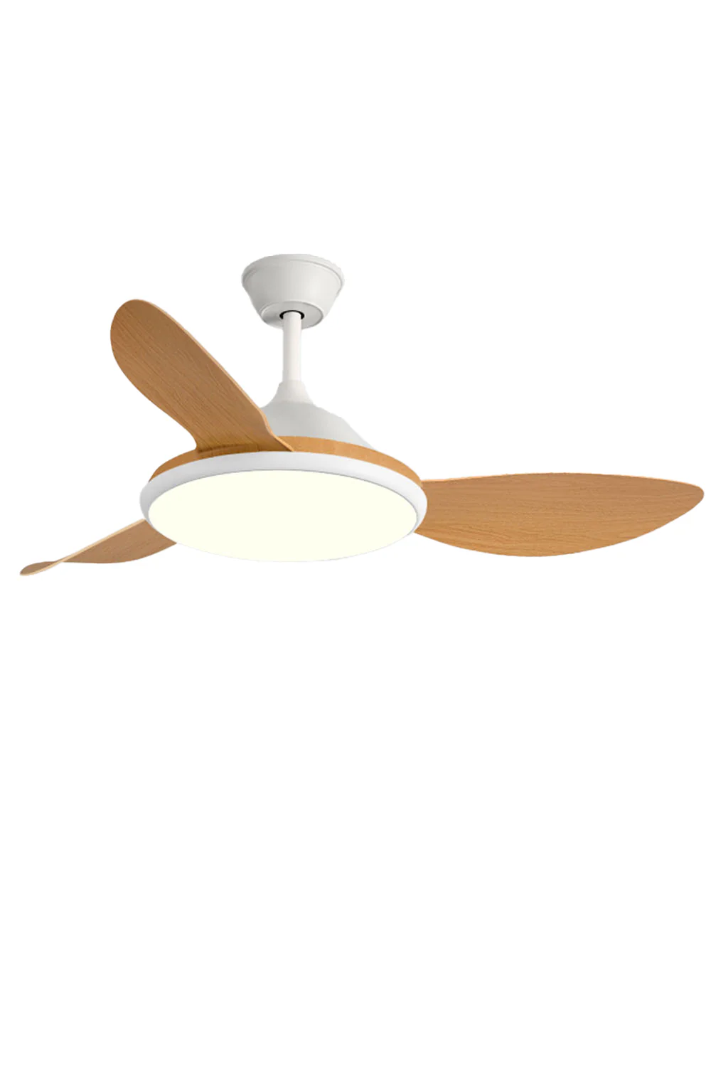 Modern Wooden Ceiling Fan Light - Image 13
