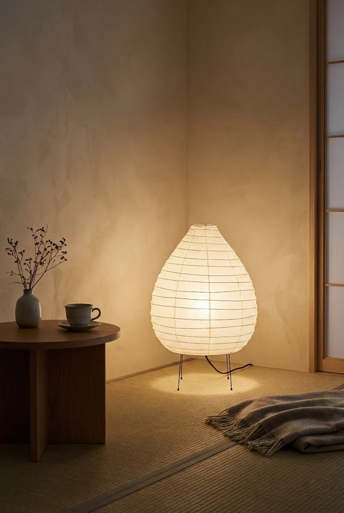 Washi Paper 22N Table Lamp - Image 6