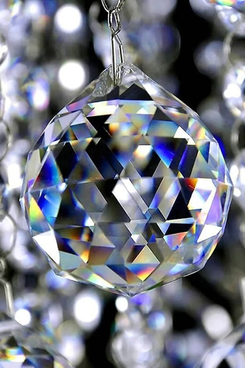 Multi-Balls Chrome Crystal Chandelier - Image 28