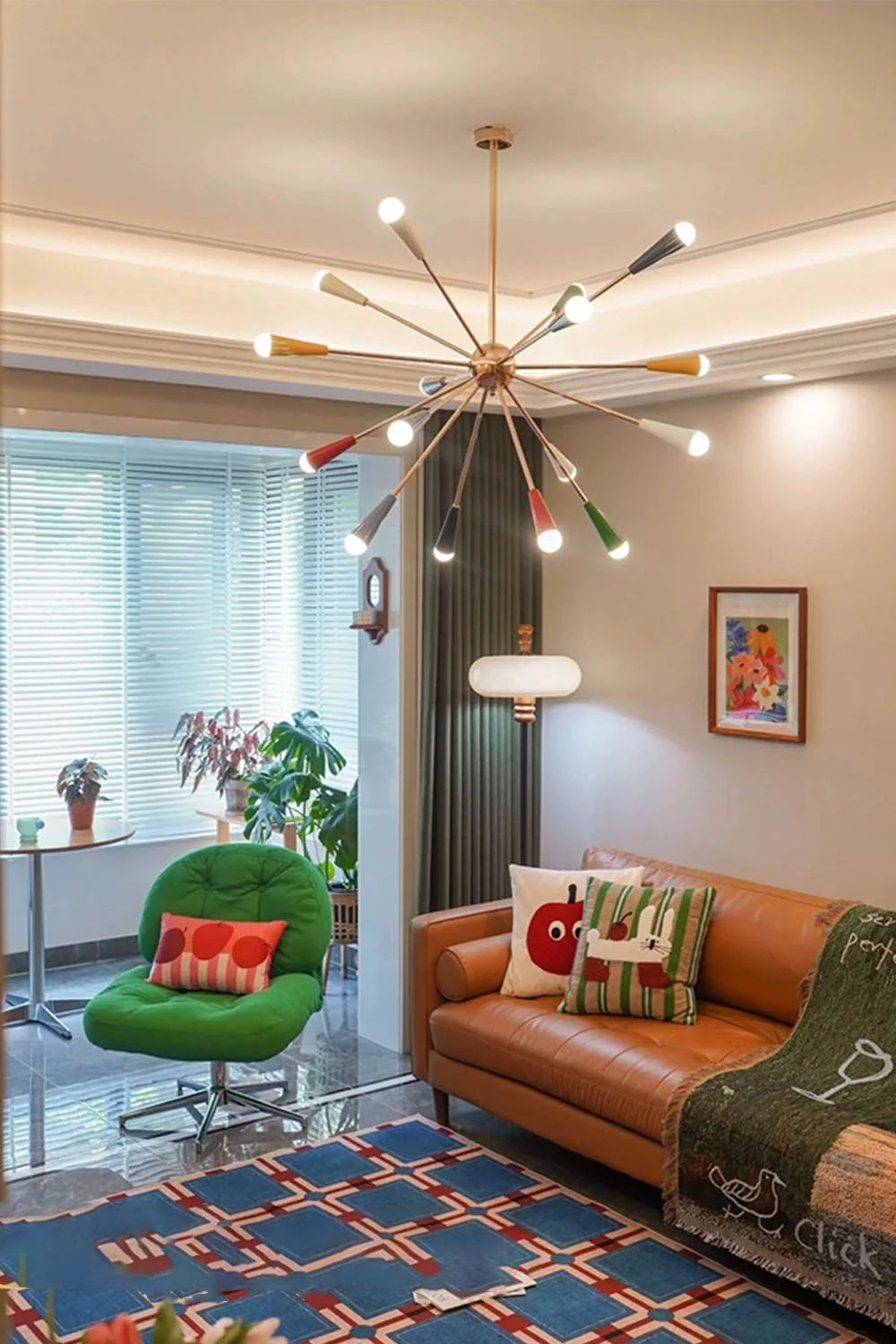 Multi-color Fireworks Chandelier - Image 11