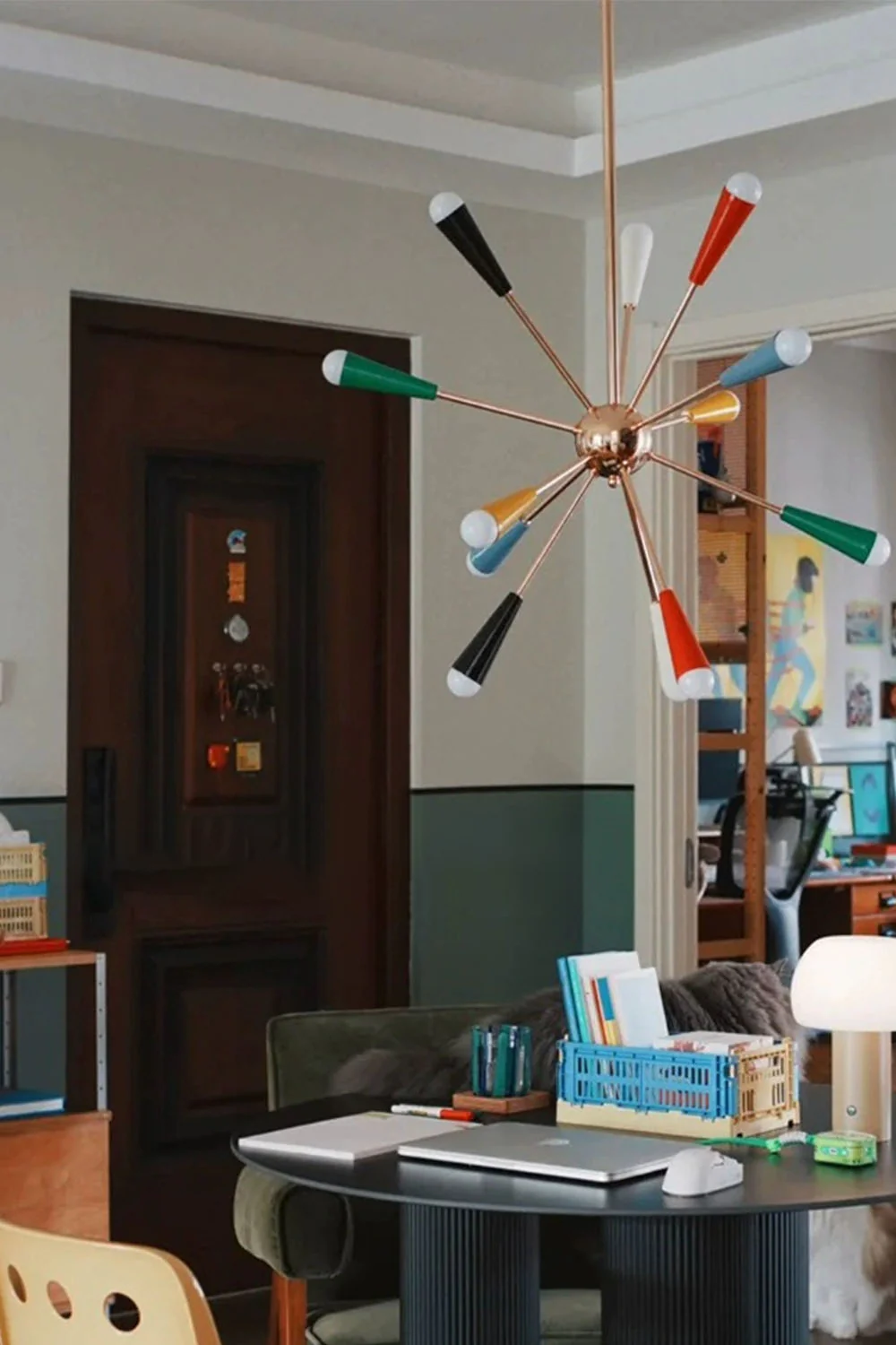 Multi-color Fireworks Chandelier - Image 9