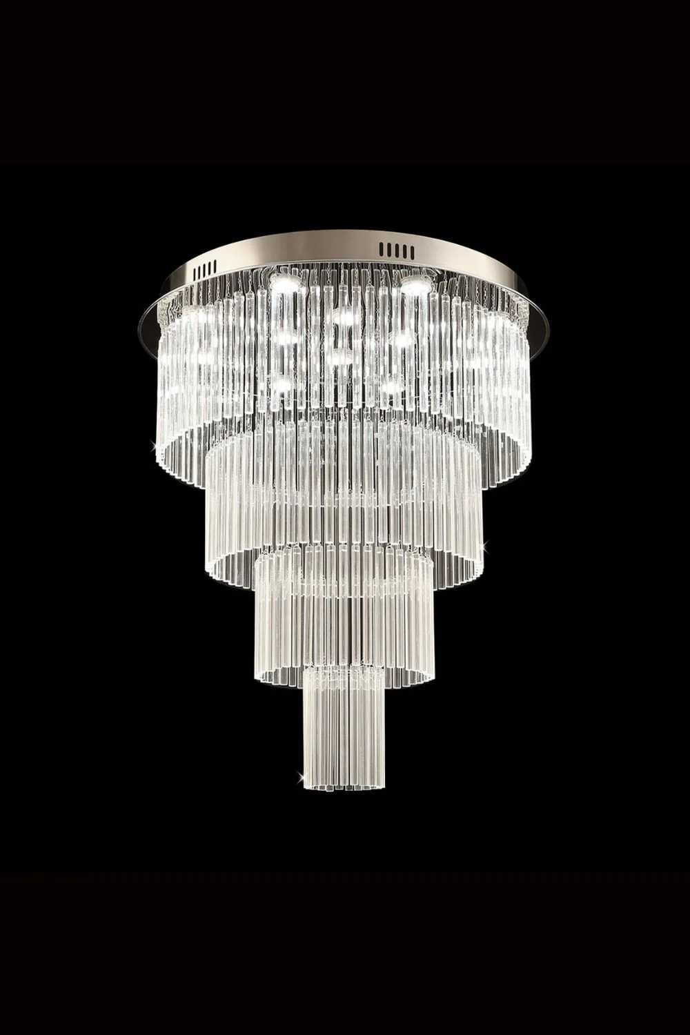 Multi Layers Round Raindrop Chandelier - Image 12