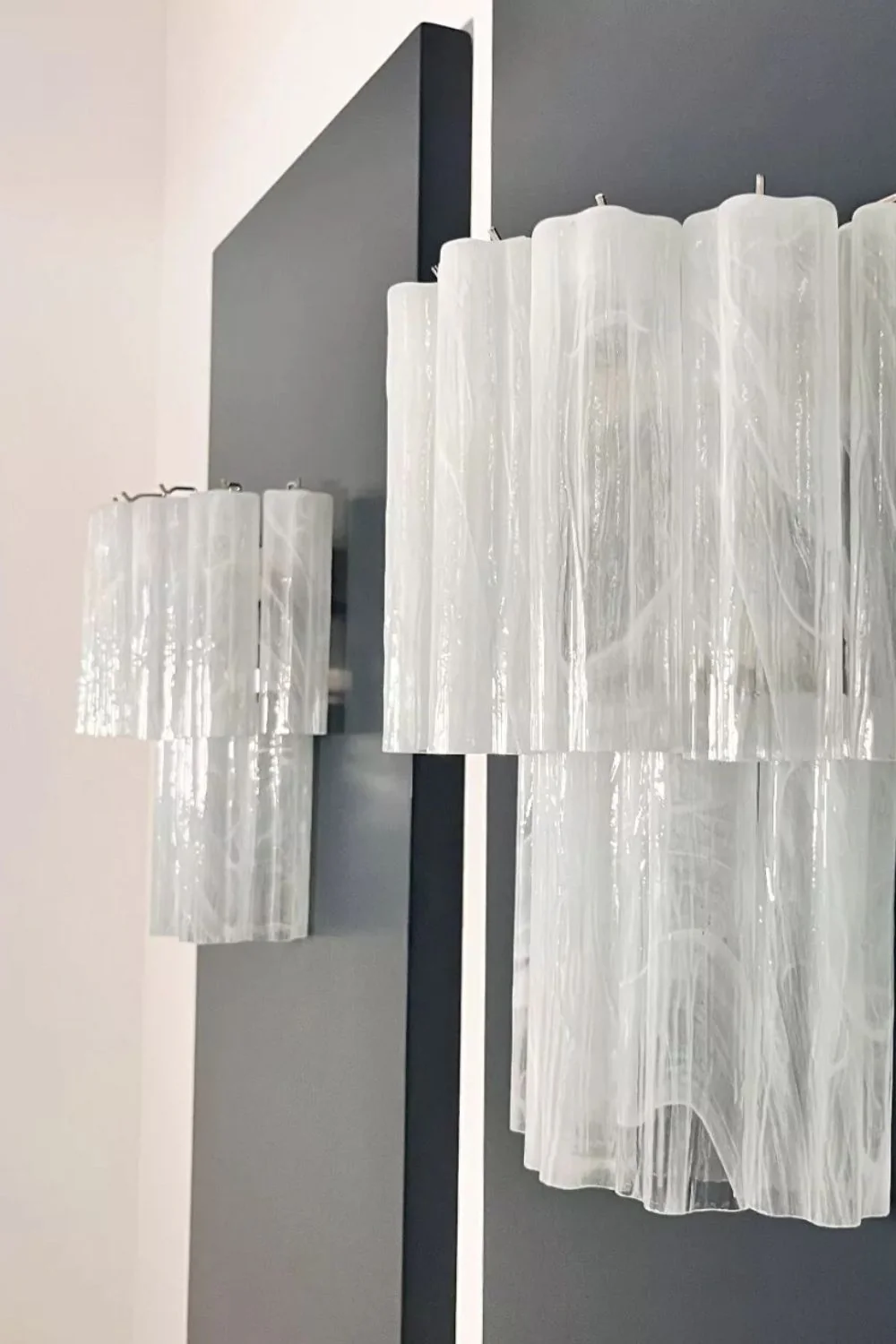 Art Alabaster Glass Tube Wall Lamp - Image 13