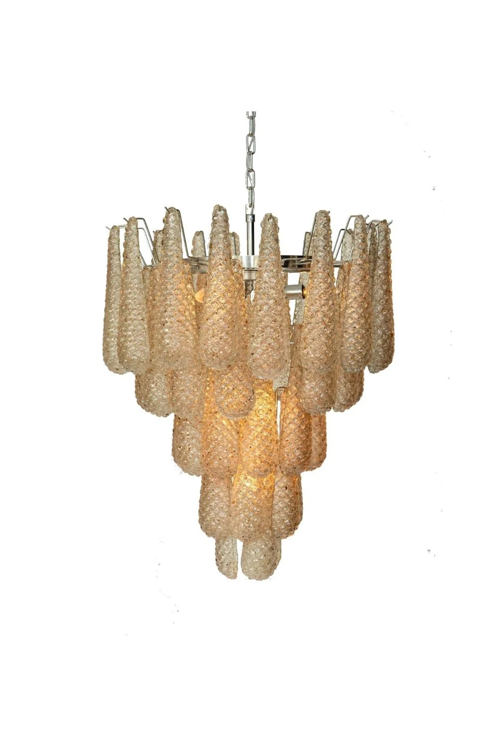 Art glass chandelier - Image 56