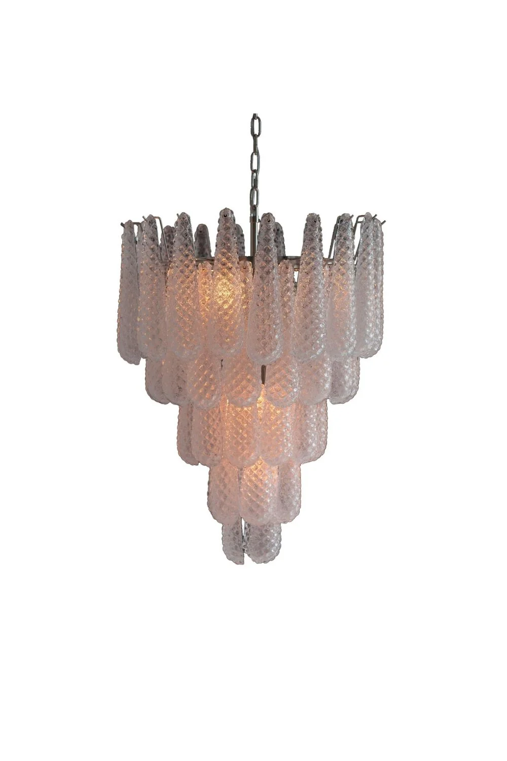 Art glass chandelier - Image 57