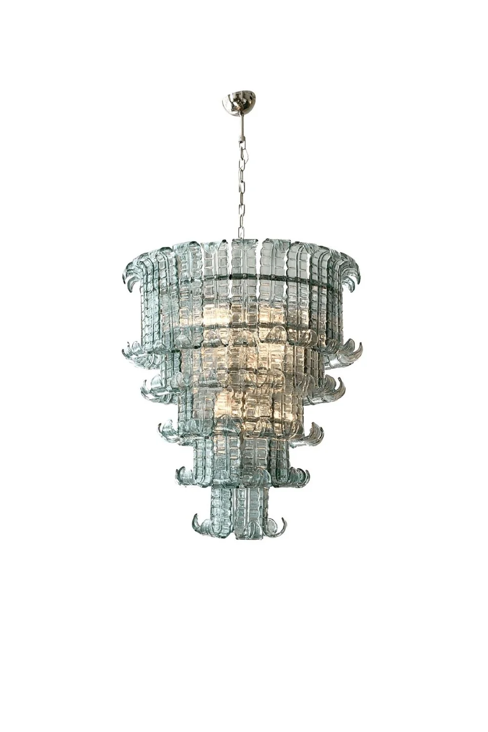 Art Palm Leaf Chandelier
