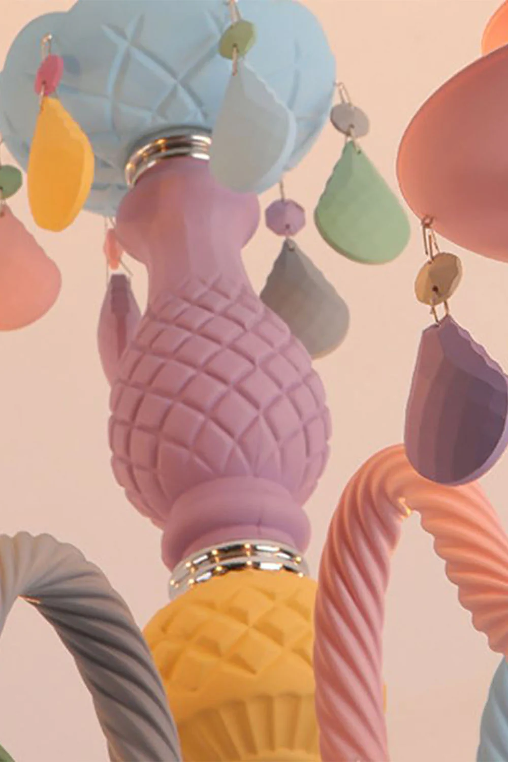 New Macaron Children's Candle Chandelier - Image 11