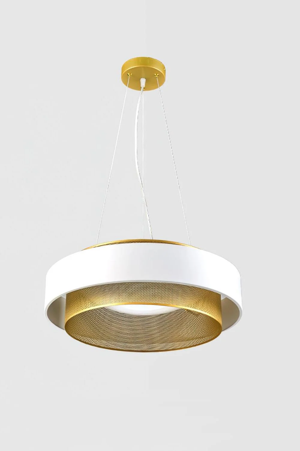 Nolan Vintage Gold Pendant Light - Image 13