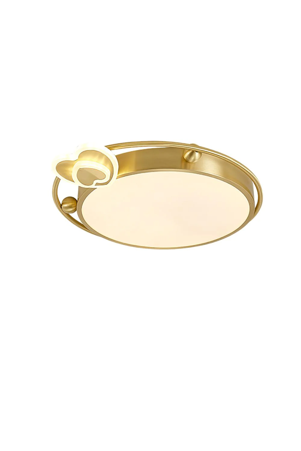 Brass Olin Heart Ceiling Lamp - Image 17