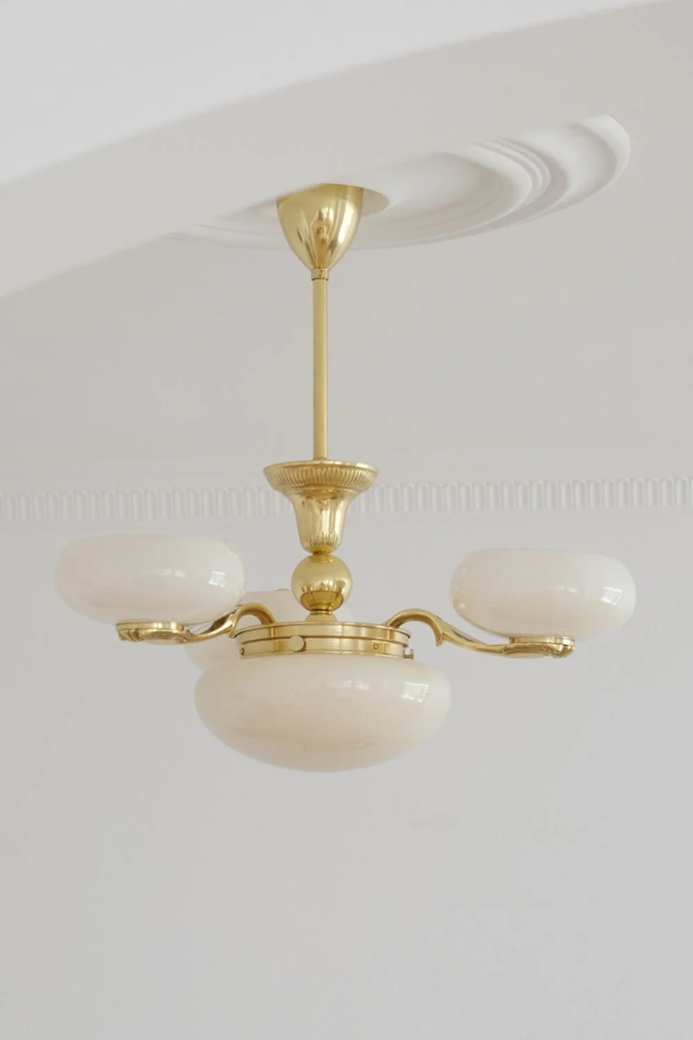 Opal Glass Chandelier - Image 17