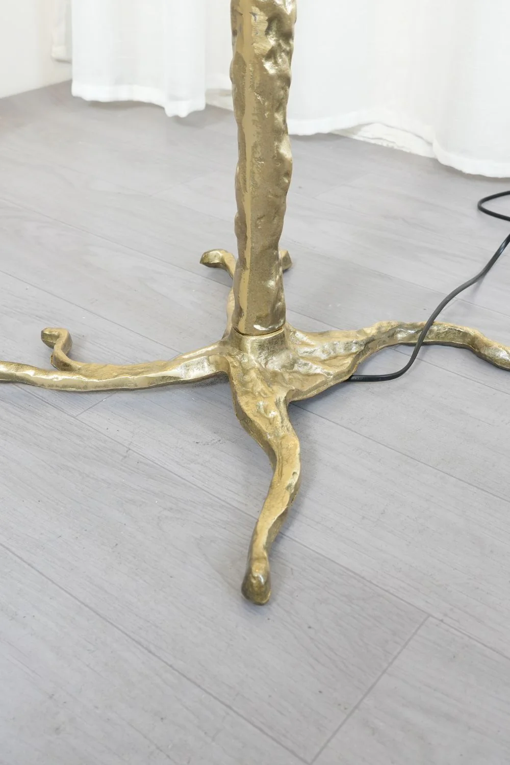 Brass Ostrich Feather Floor Lamp - Image 55