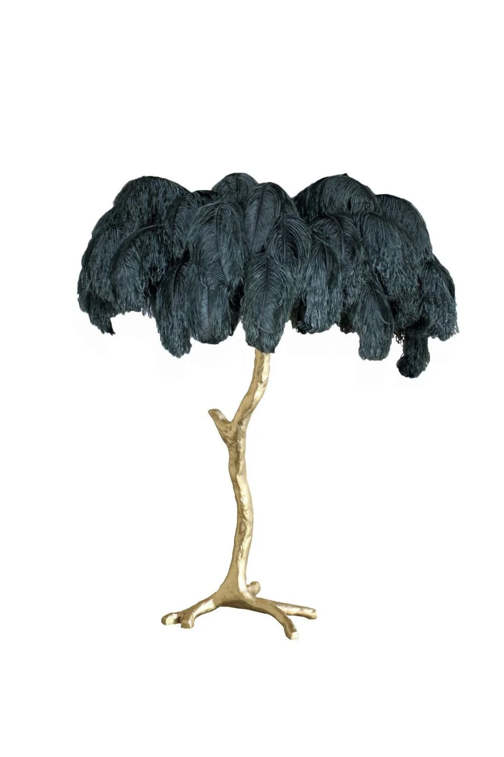Ostrich Feather Table Lamp - Image 46