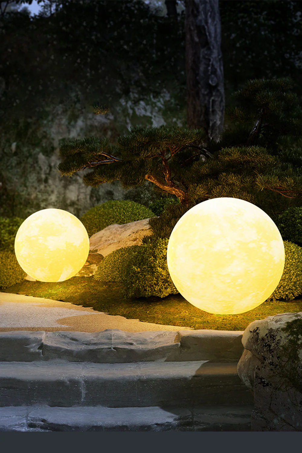 Outdoor Moon Floor Lamp - Image 10