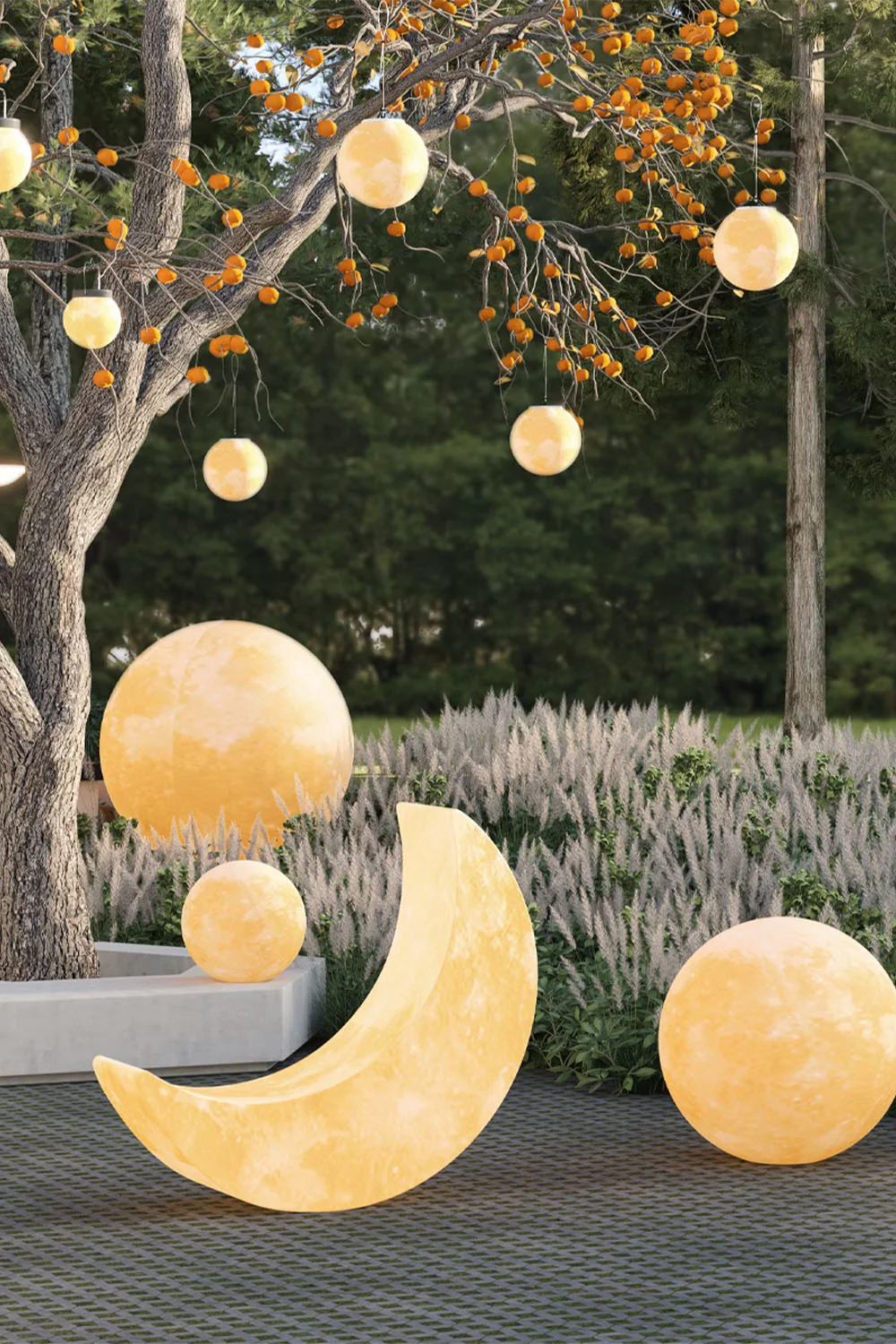 Outdoor Moon Floor Lamp - Image 11