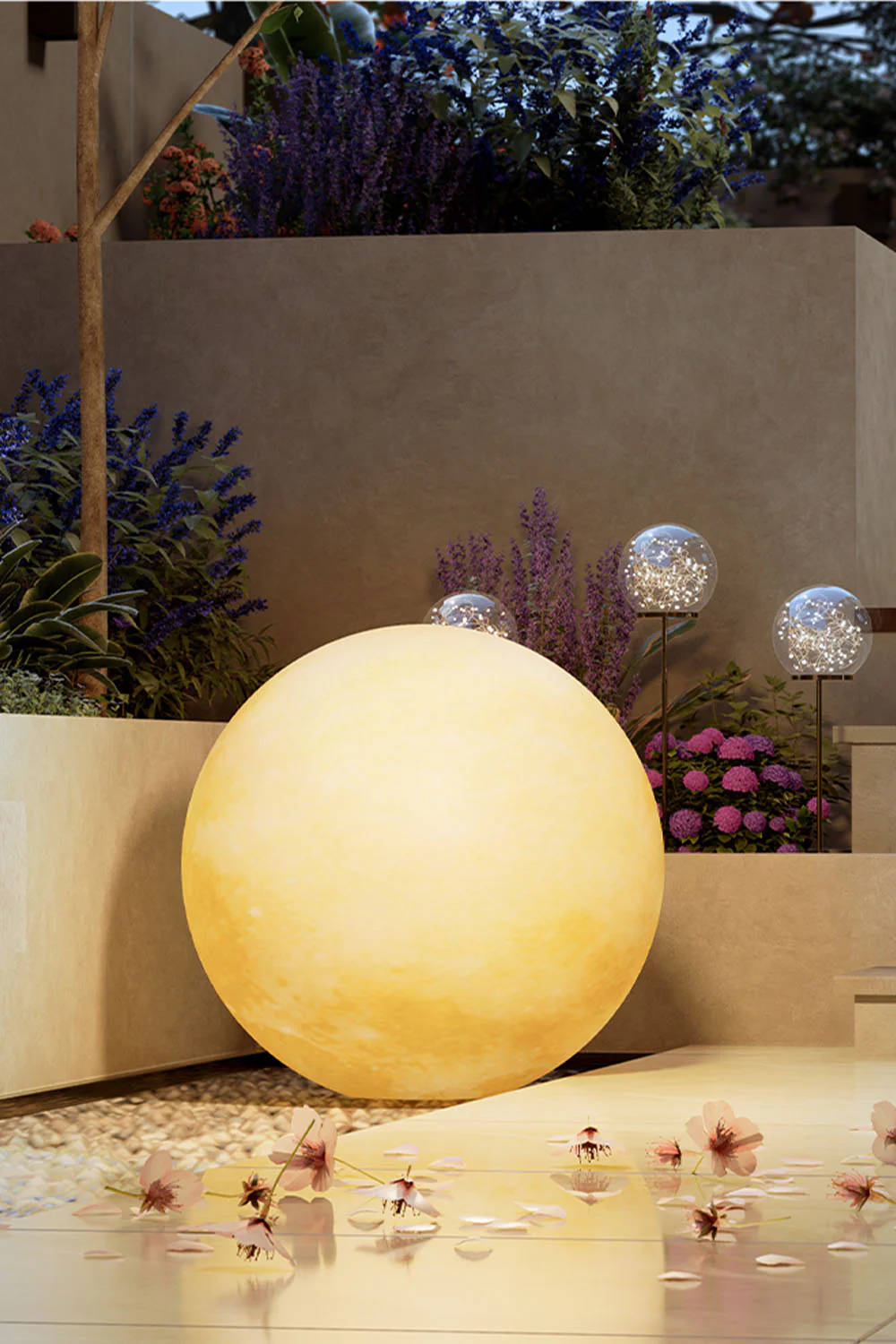Outdoor Moon Floor Lamp - Image 5
