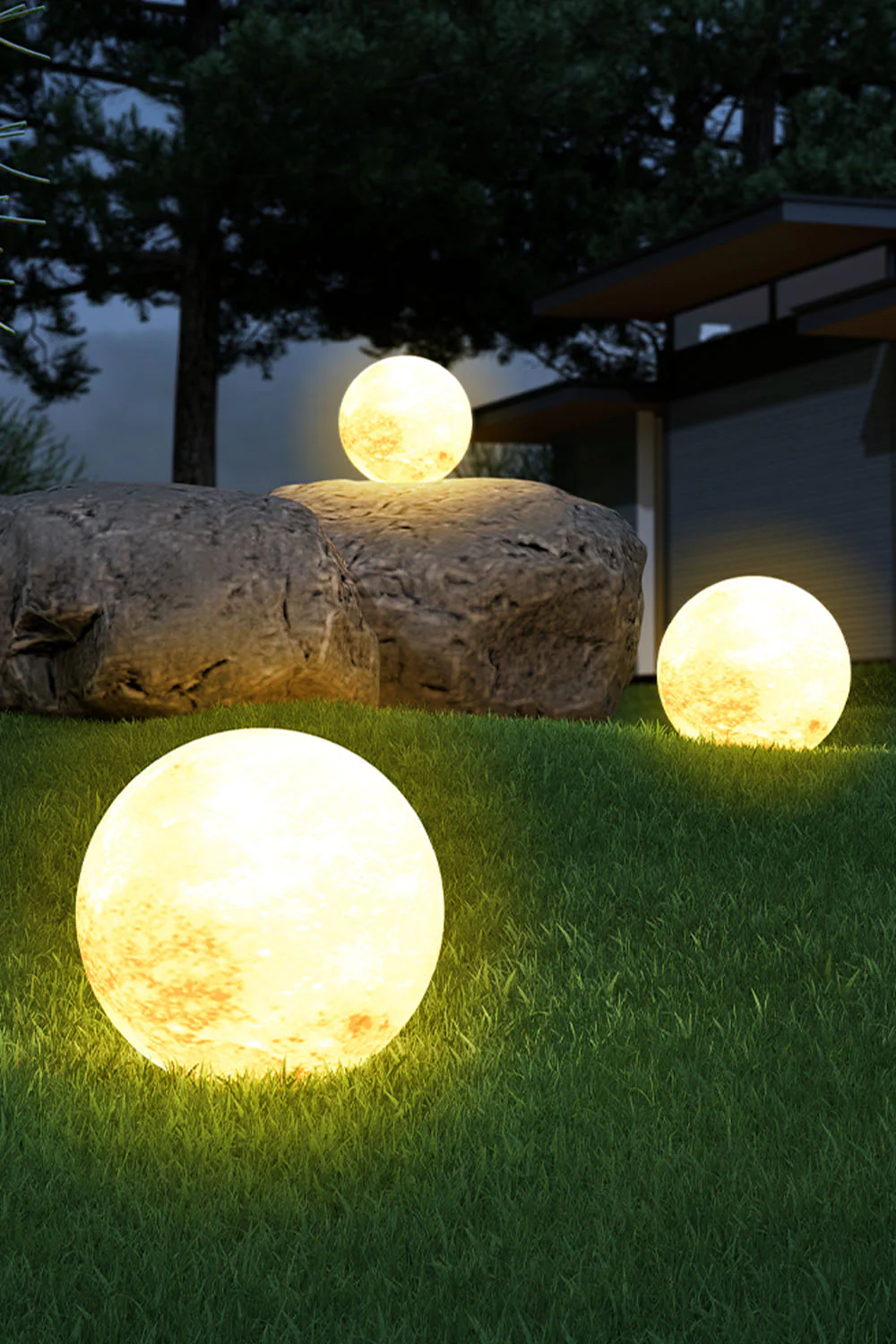 Outdoor Moon Floor Lamp - Image 8