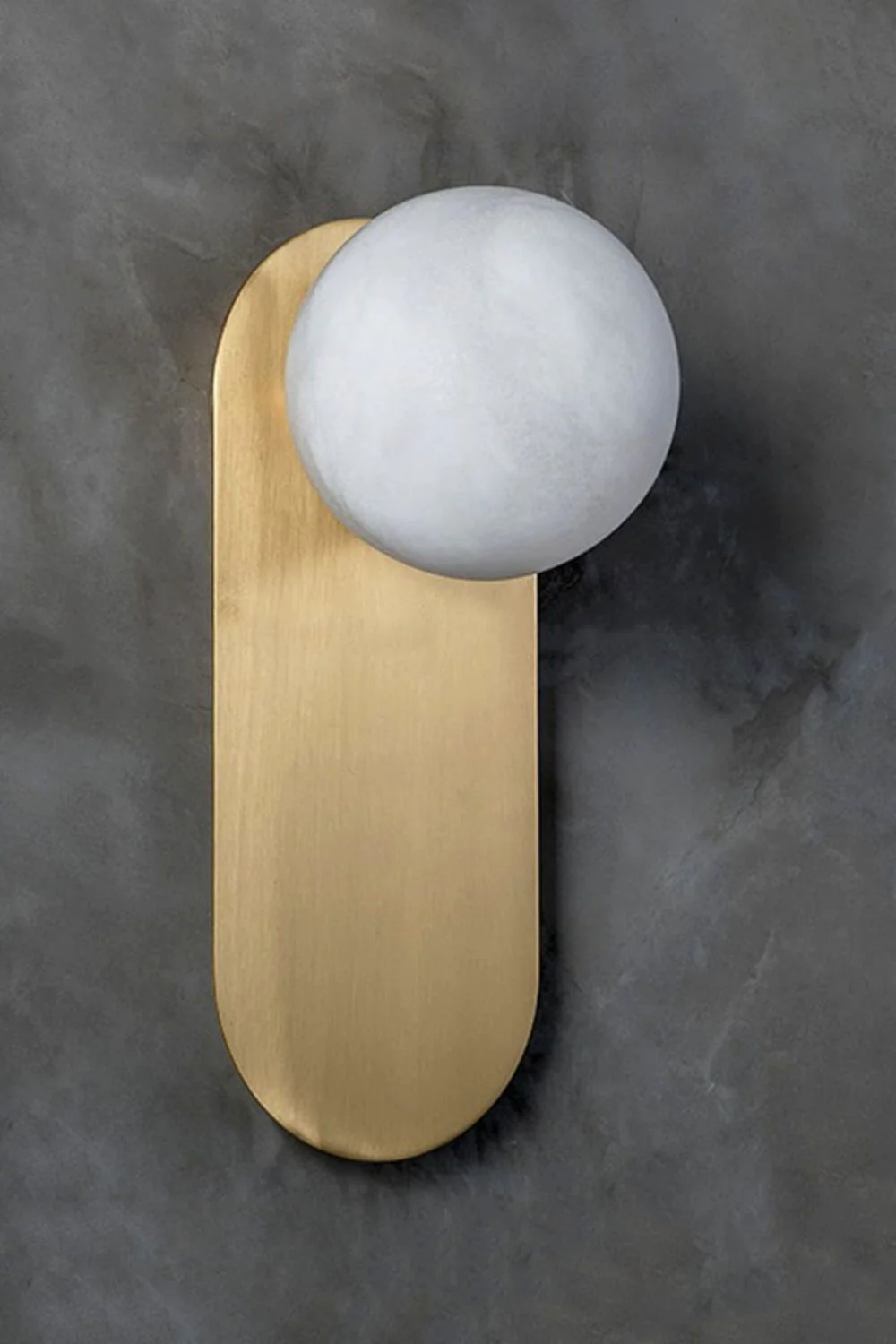 Oval Alabaster Spherical Wall Light - Image 13