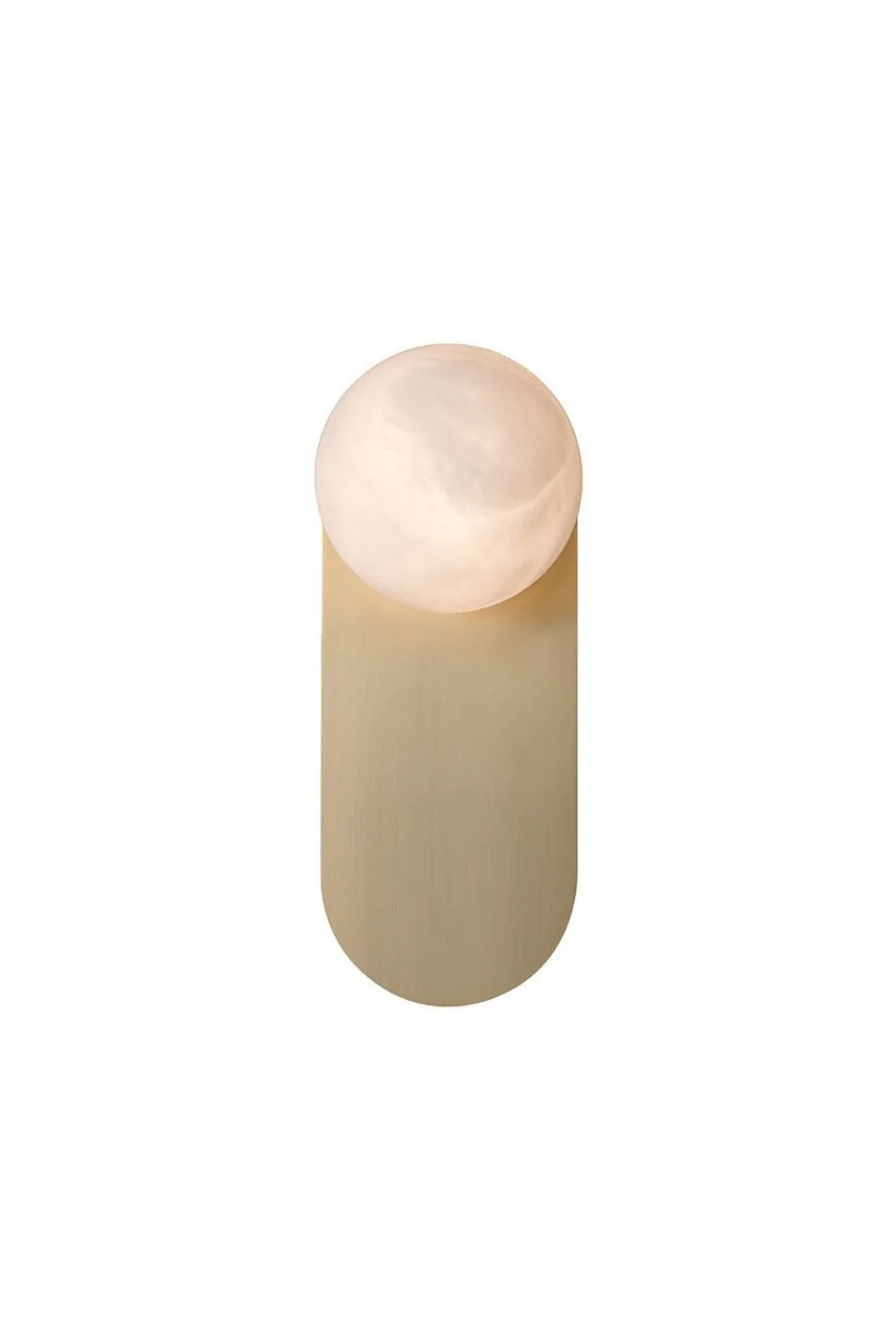 Oval Alabaster Spherical Wall Light - Image 17